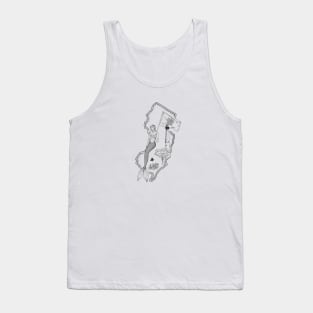 New Jersey Mermaid Tank Top